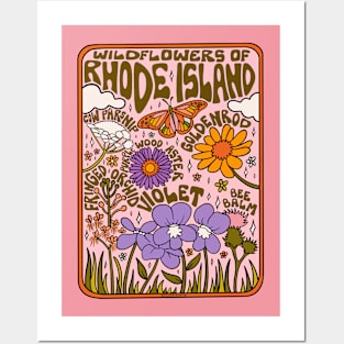 Rhode Island Wildflowers Posters and Art